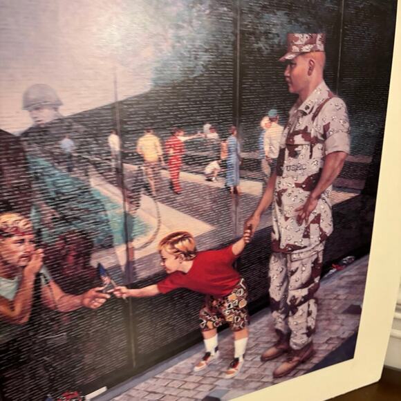 A Grandson He Never Knew Print 1992 - Picture 3 of 9